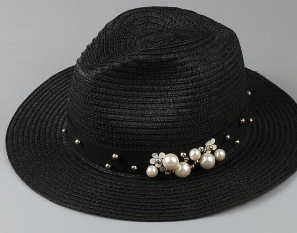 Classic Elegance: Woman's Panama Straw Hat 